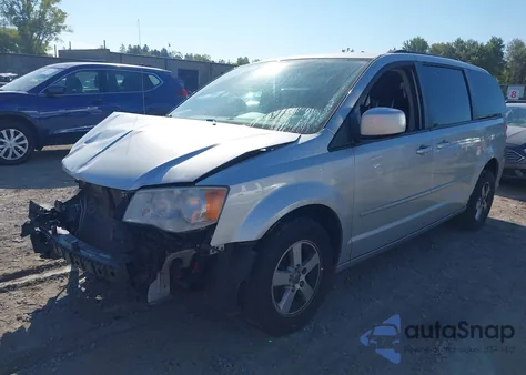 2012 Dodge Grand Caravan Sxt из США, поврежденный, VIN 2C4RDGCG3CR244216